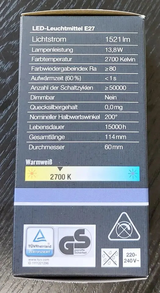 LED Lampe Tec Star