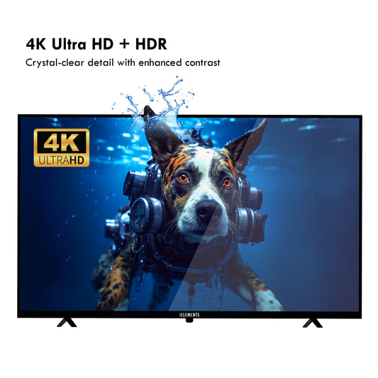 KB ELEMENTS 43" QLED ULTRA HD 4K + HDR - WebOS