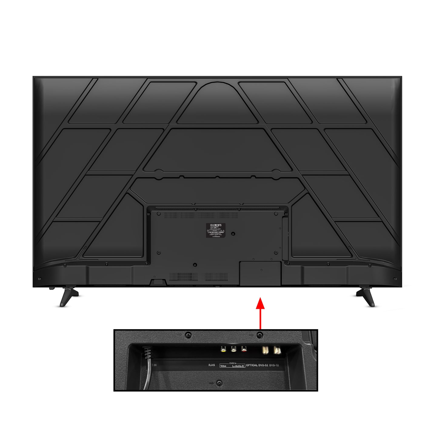 KB ELEMENTS 85" QLED ULTRA HD 4K + HDR SMART FRAMELESS - WebOS
