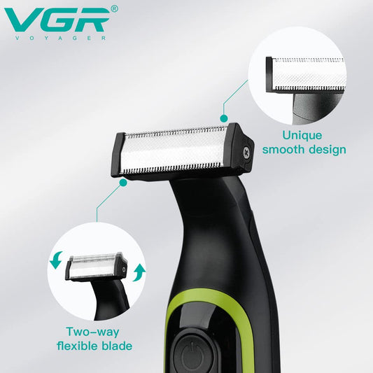 VGR V-017 Dual Sided Professional Beard Shaver Trimmer