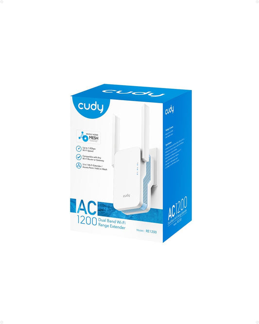 Cudy ac 1200 Dual Band Wifi Range Extender