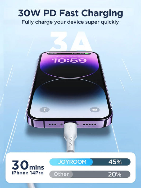 USB-A To Lightning Charger Cable