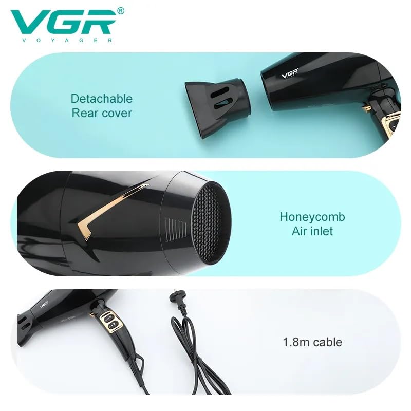 VGR V-423 Salon Series Hair Dryer