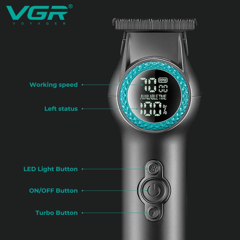 VGR V-990 Pro Ceramic Hair Trimmer