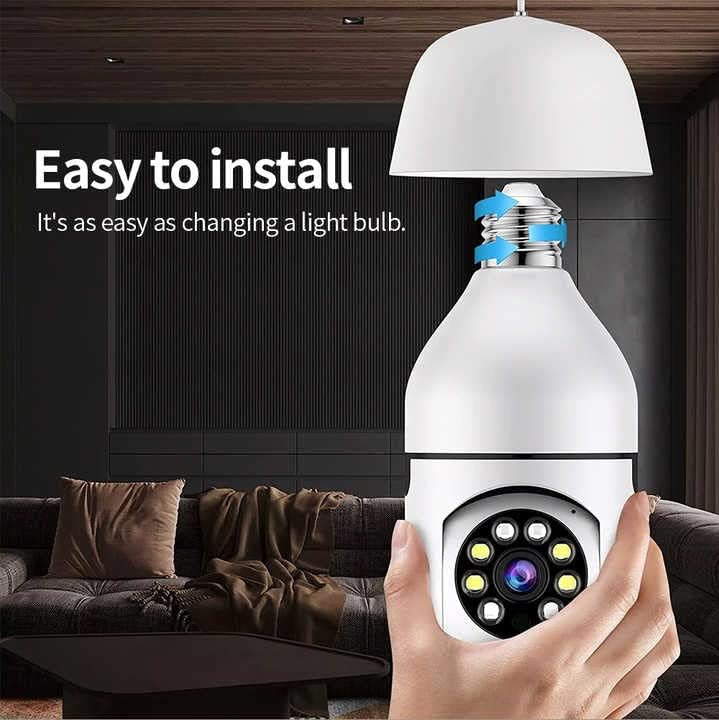 UPTREND 360 1080p HD Bulb Light Wireless IP Camera