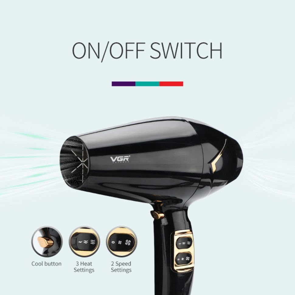 VGR V-423 Salon Series Hair Dryer