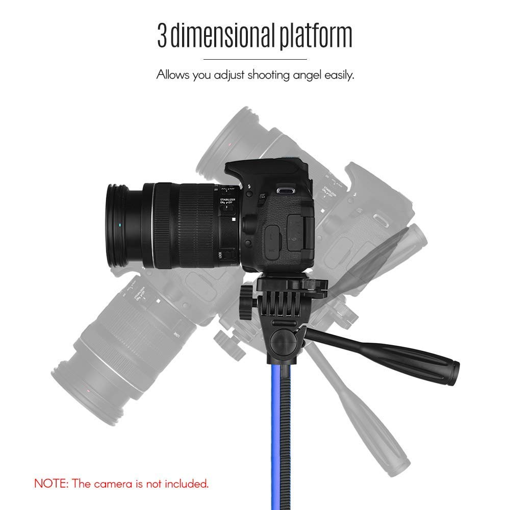 3366 Lightweight Photography Tripod Stand Aluminum