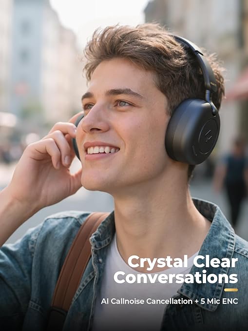havit H655BT Hybrid Active Noise Cancelling Headphones