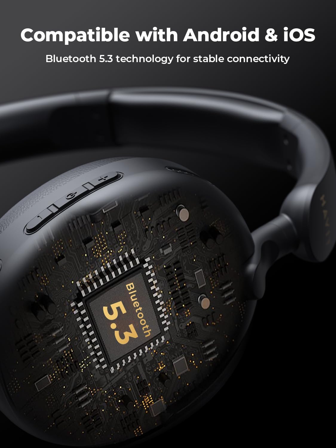 havit H655BT Hybrid Active Noise Cancelling Headphones