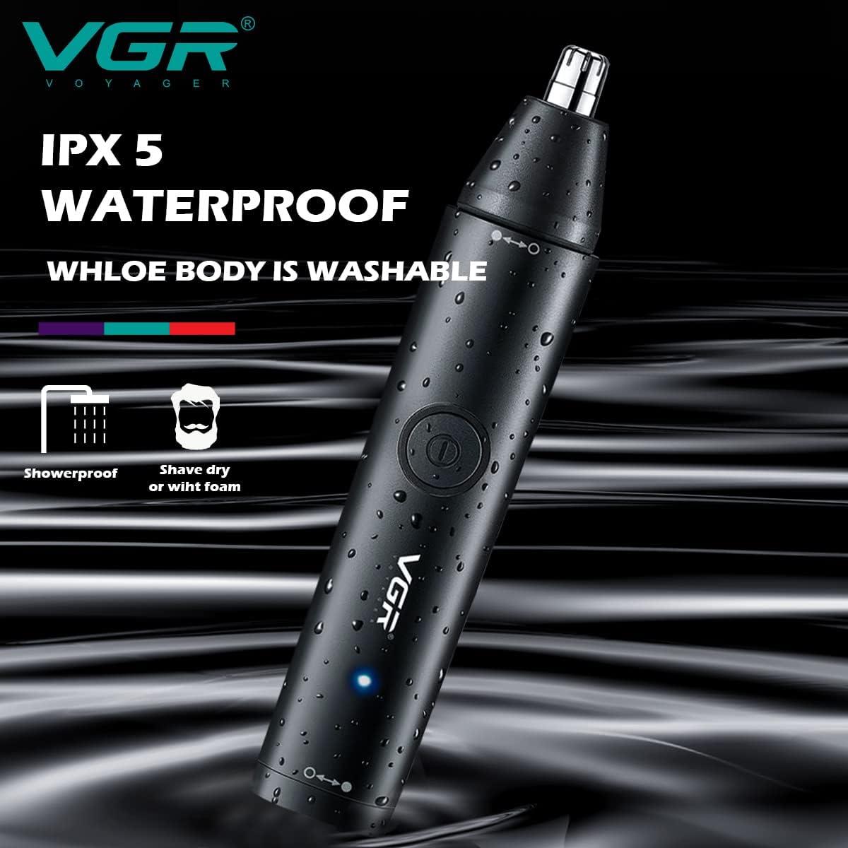 VGR V-613 Ear Nose Eyebrow Trimmer