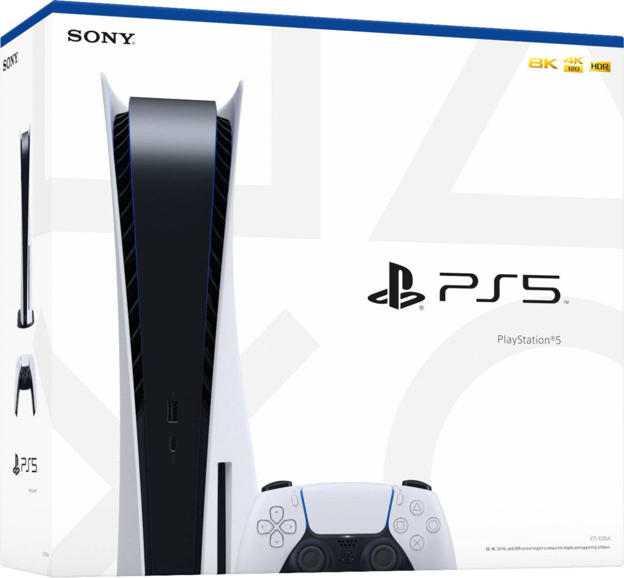 ( open box ) Sony PlayStation 5 Fat 825gb Disc edtion