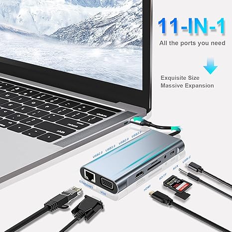 Type-C To HDTV 11 in 1
