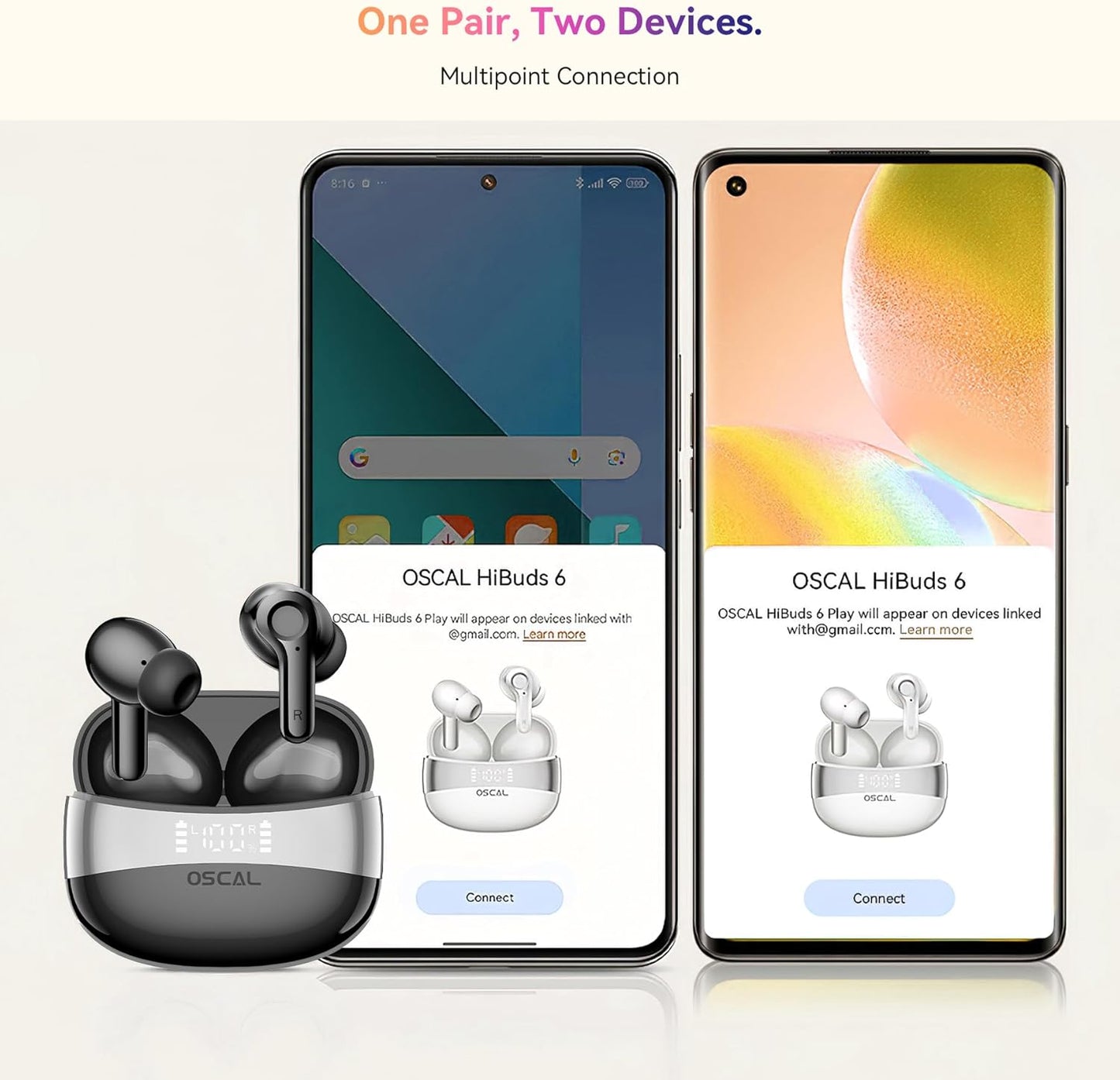 HiBuds 6 wireless earbuds
