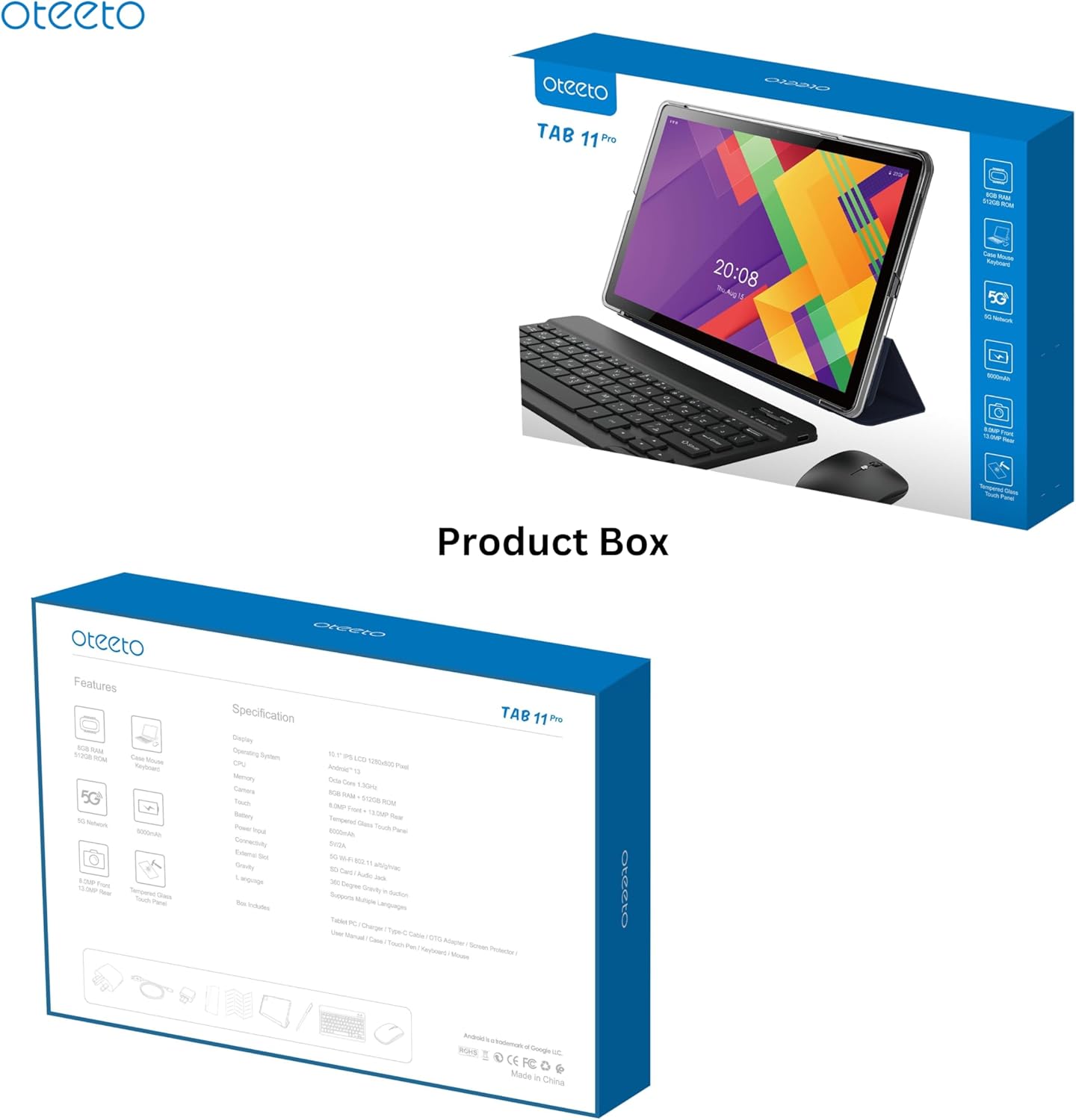 Oteeto Tablet 11 Pro