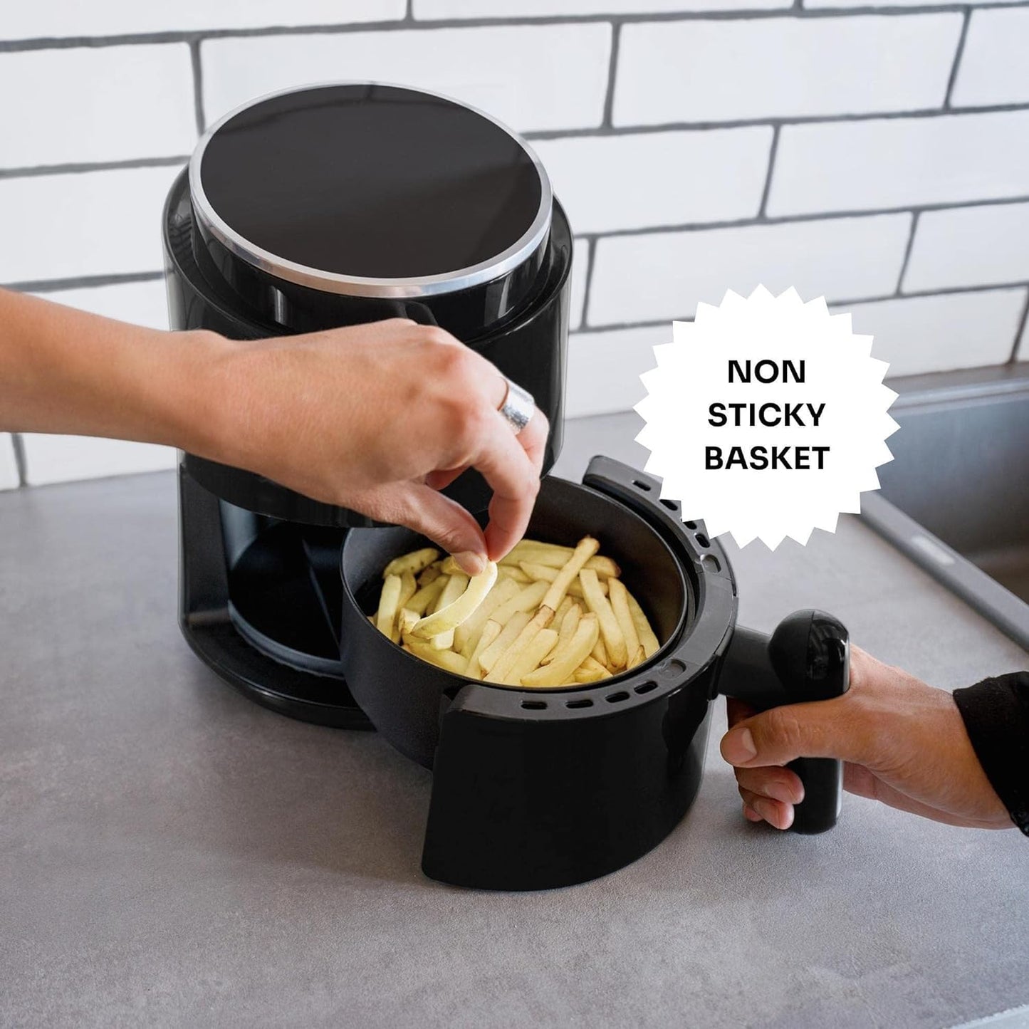 ( open box ) Mellerware Crunchy Air Fryer