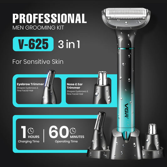 VGR V-625 Men's Professional 3 in 1