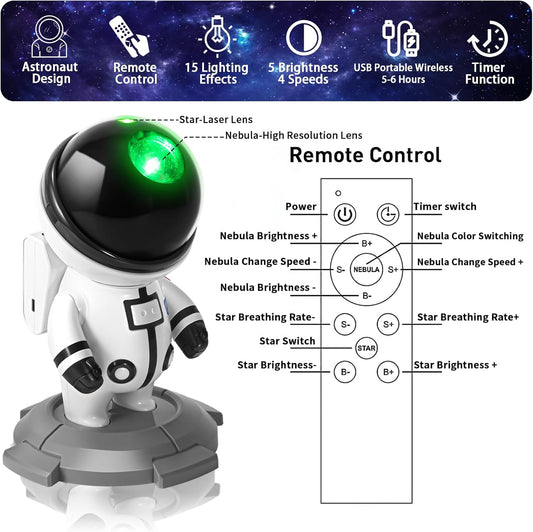 Starboy Astronaut Galaxy Projector