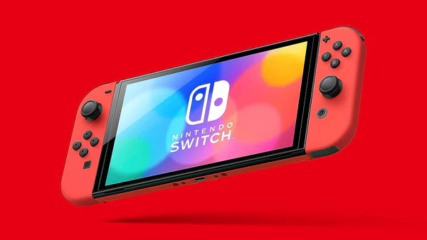 Nintendo Switch Oled Mario Red