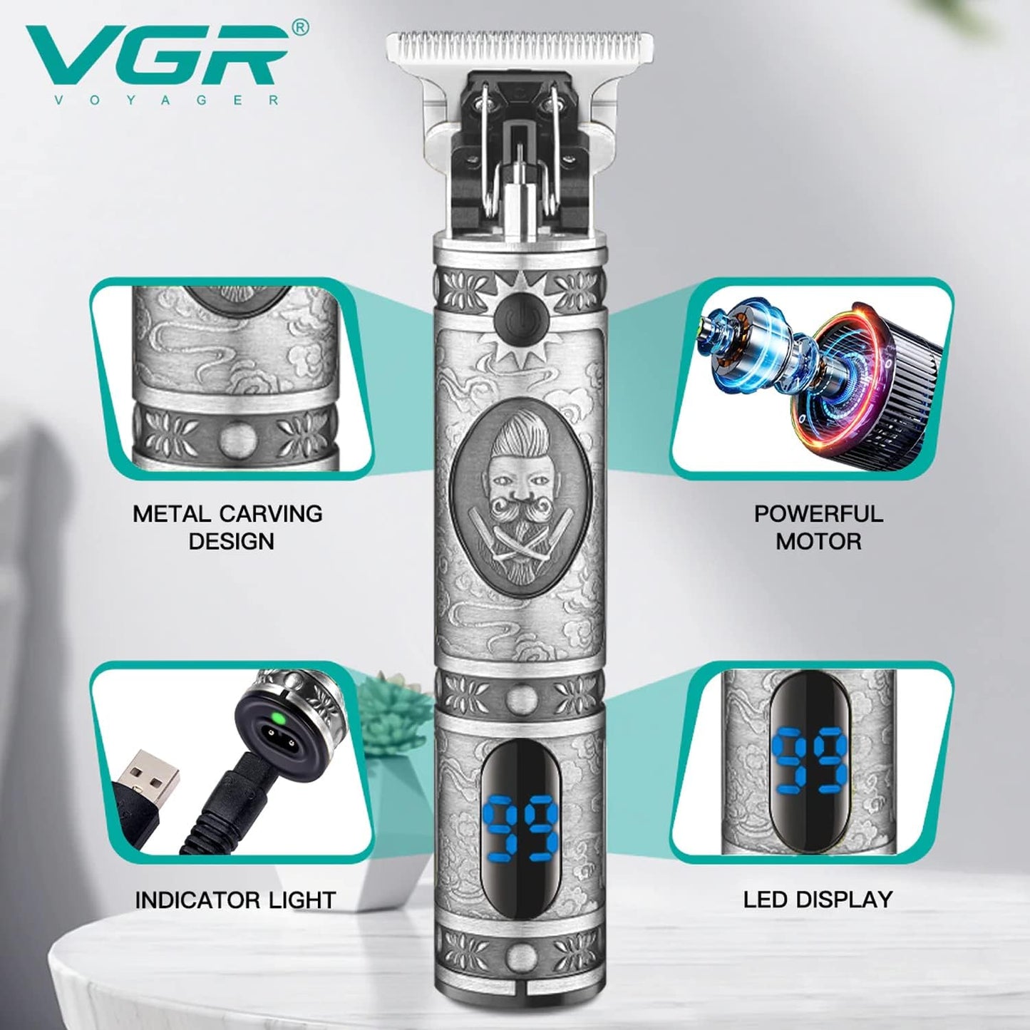 VGR V-228 Beard Trimmer