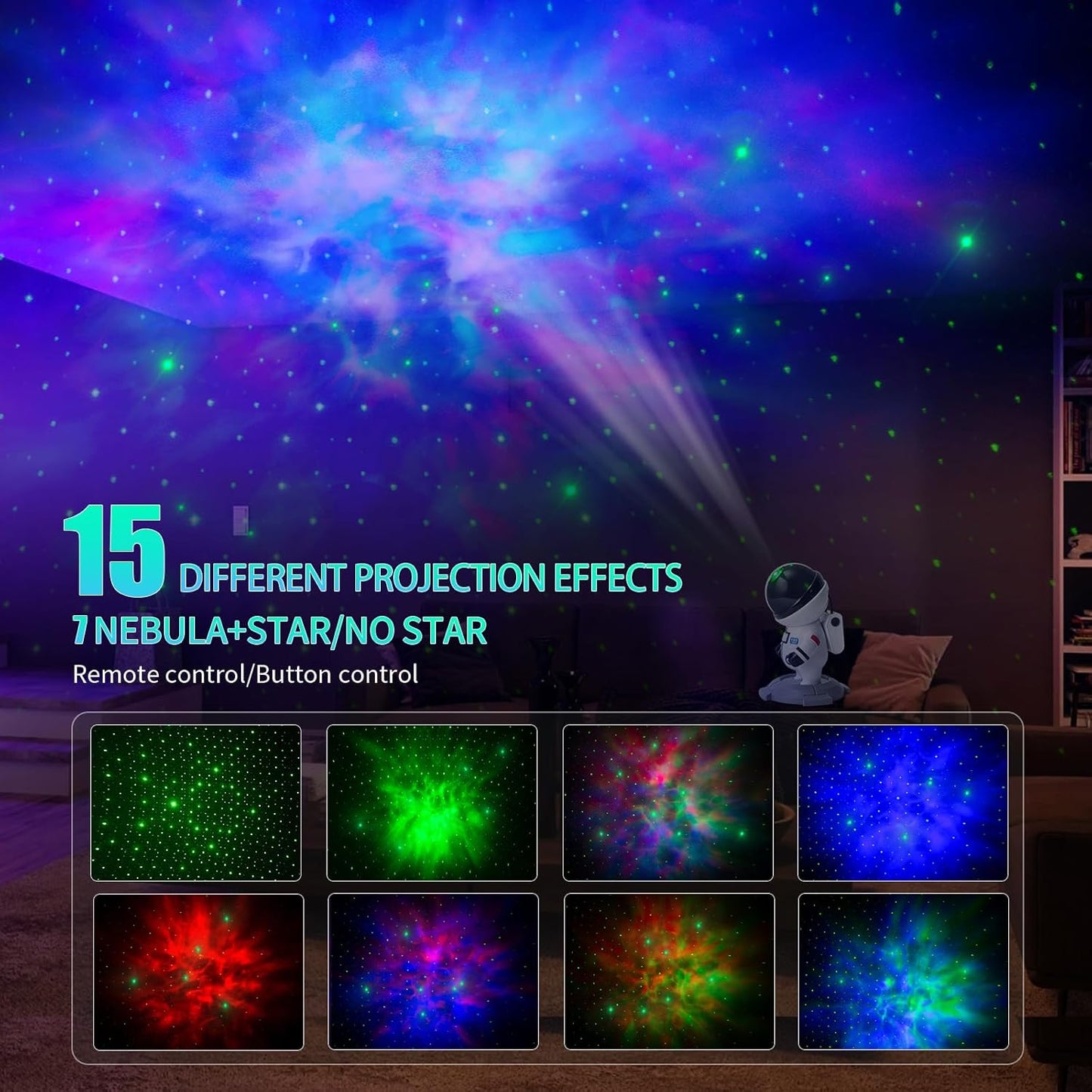 Starboy Astronaut Galaxy Projector
