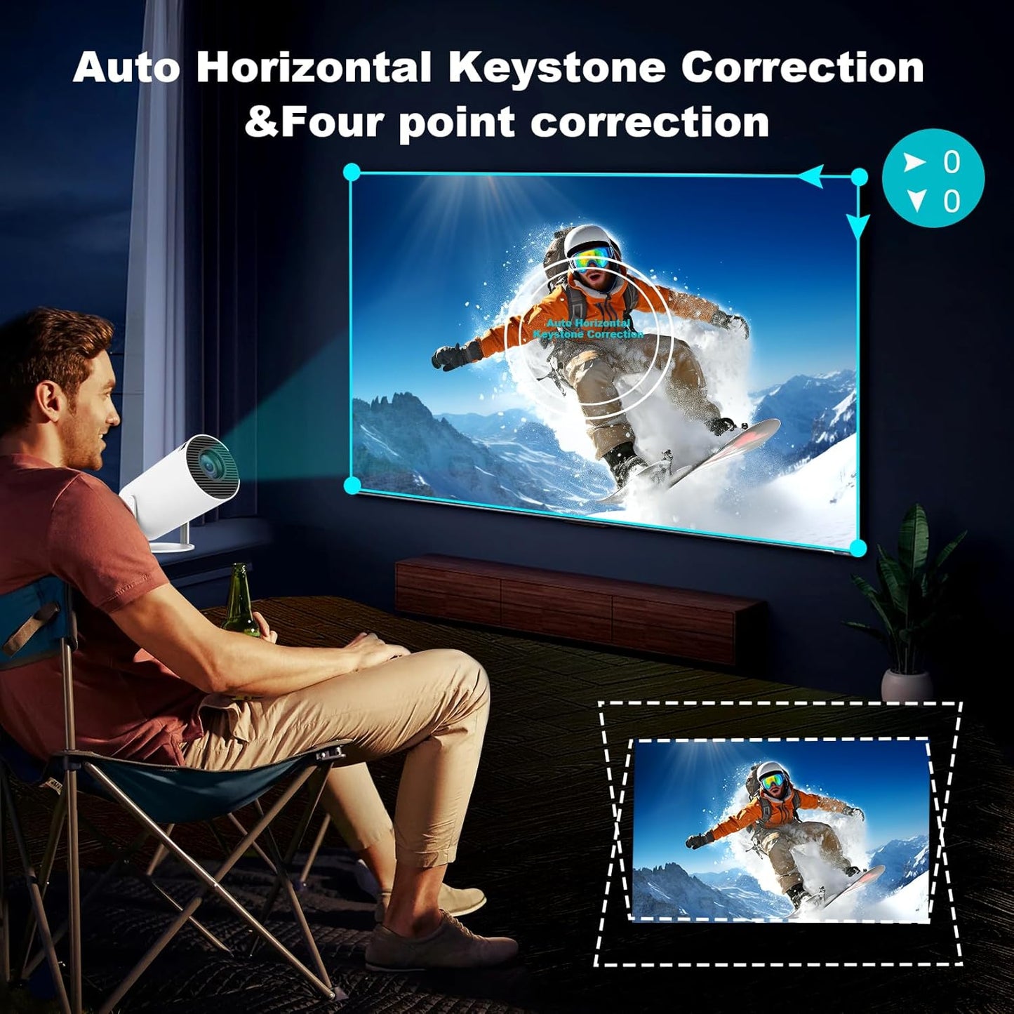 HY300 PRO Portable Projector