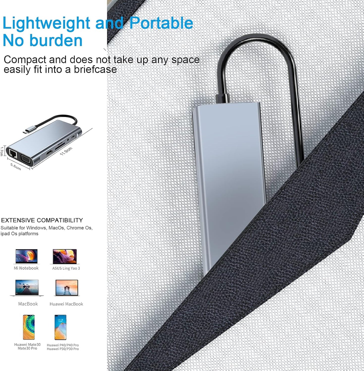 Type-C To HDTV 11 in 1