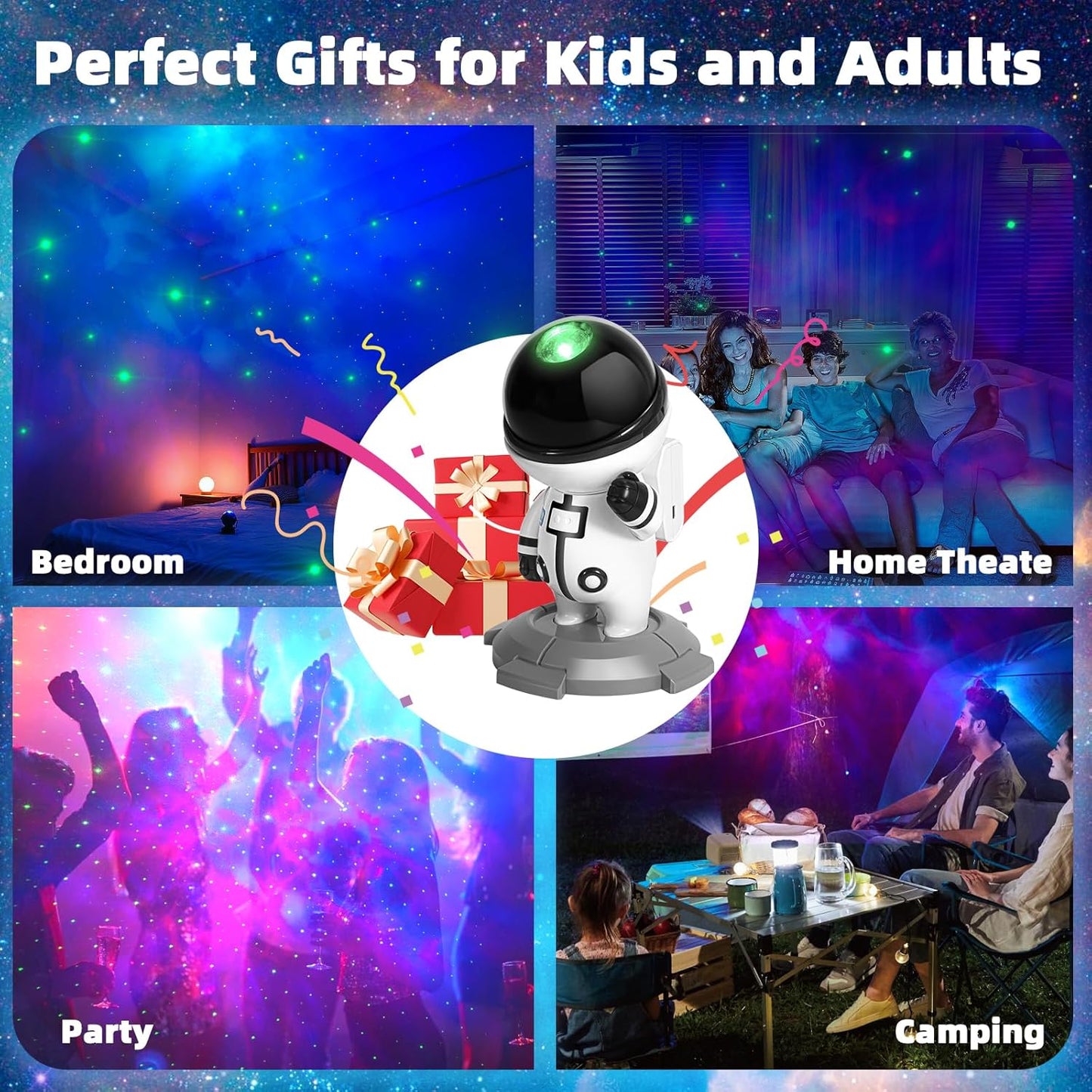 Starboy Astronaut Galaxy Projector