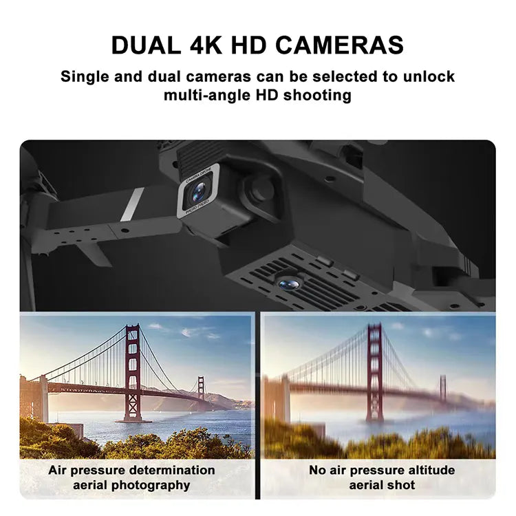Drone e88 dual cameras
