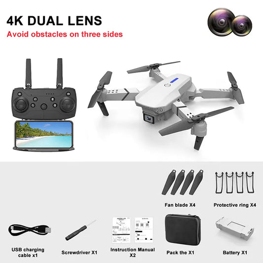 Drone e88 dual cameras