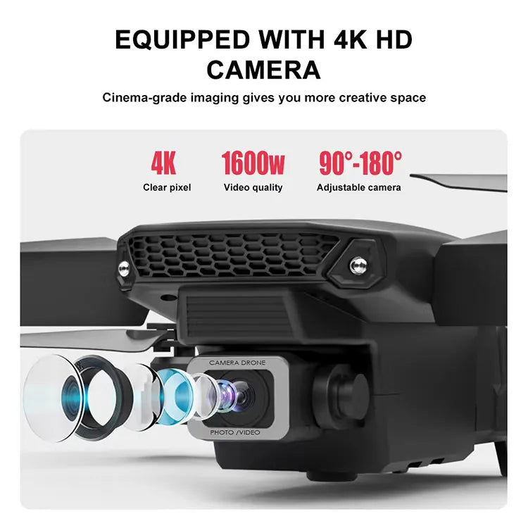 Drone e88 dual cameras