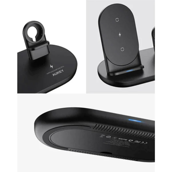 Aukey 3 in 1 Wireless Charging Station