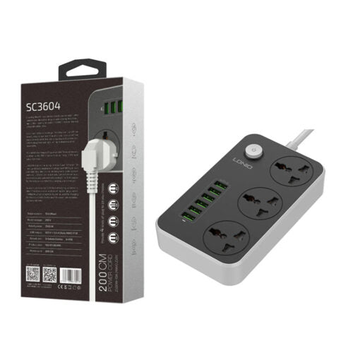 LDNIO SC3604 6 USB 3 Power Socket