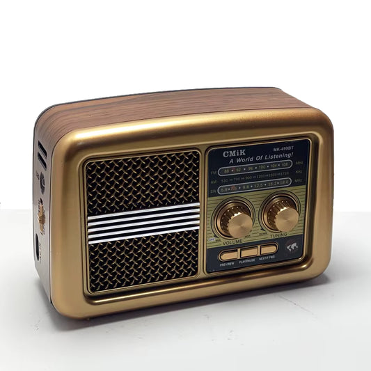 MK-499BT Retro Portable FM AM