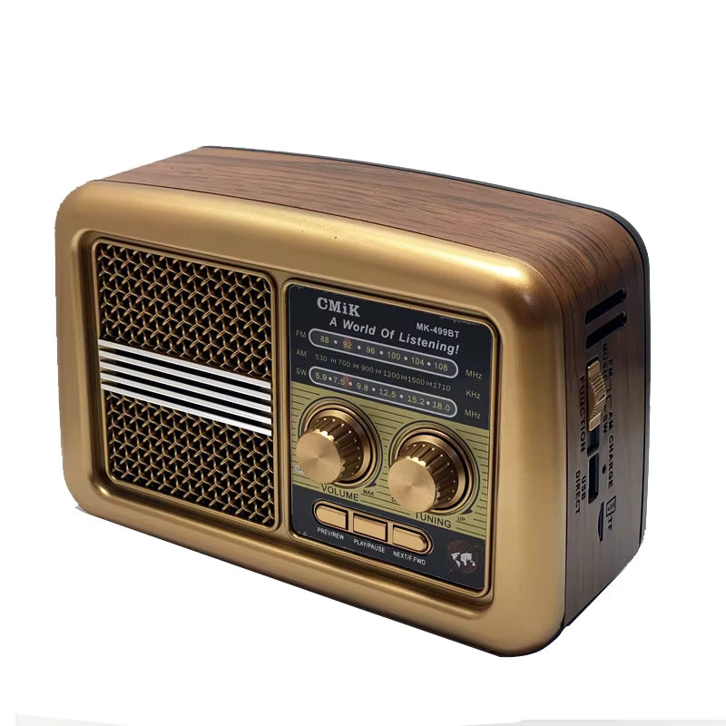 MK-499BT Retro Portable FM AM