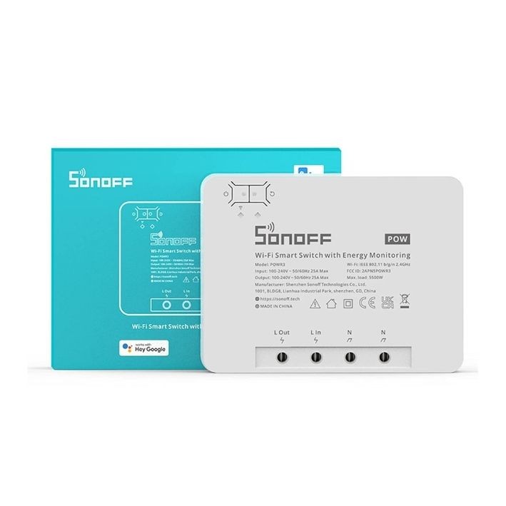 Sonoff Wi-Fi Smart Switch With Energy Monitoring
