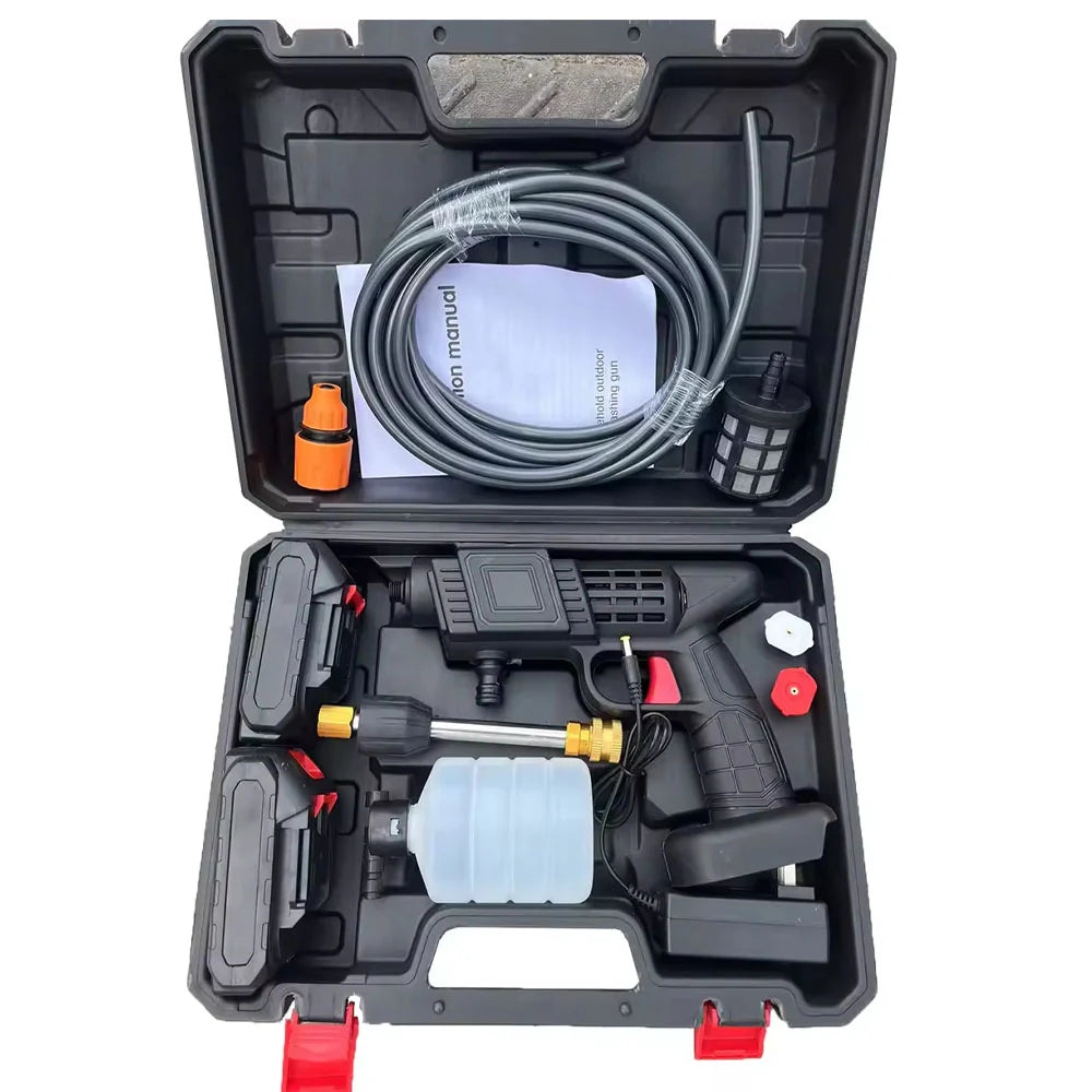 High Pressure Cleaner Car Washer Rechargeable Portable