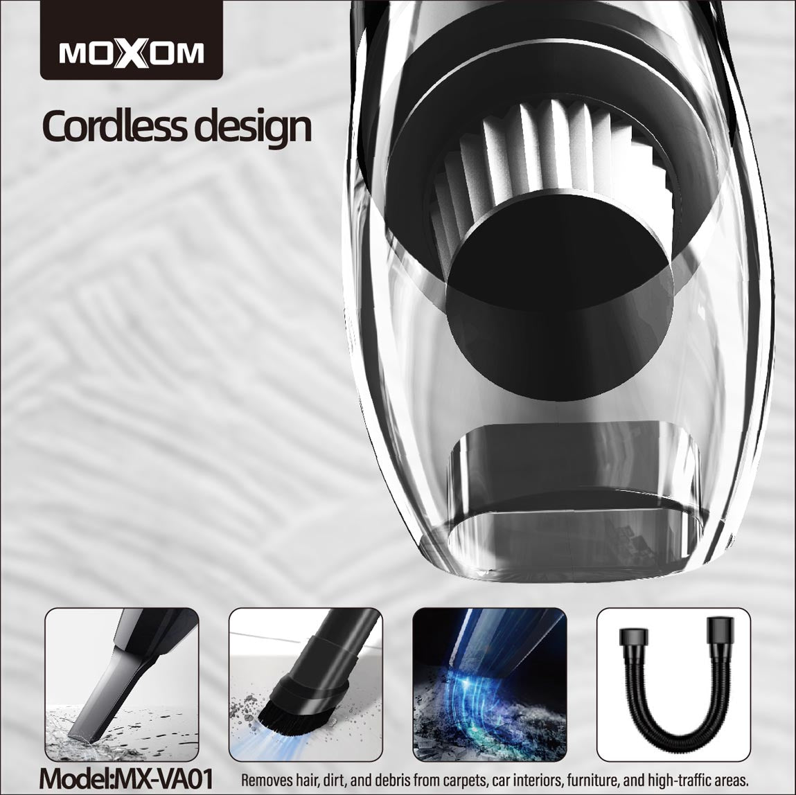 MoXom Cordless Handheld Vacuum