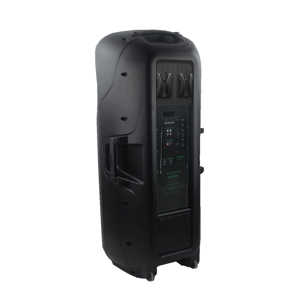 KB ELEMENTS Karaoke speaker-2 wheels trolley 1515