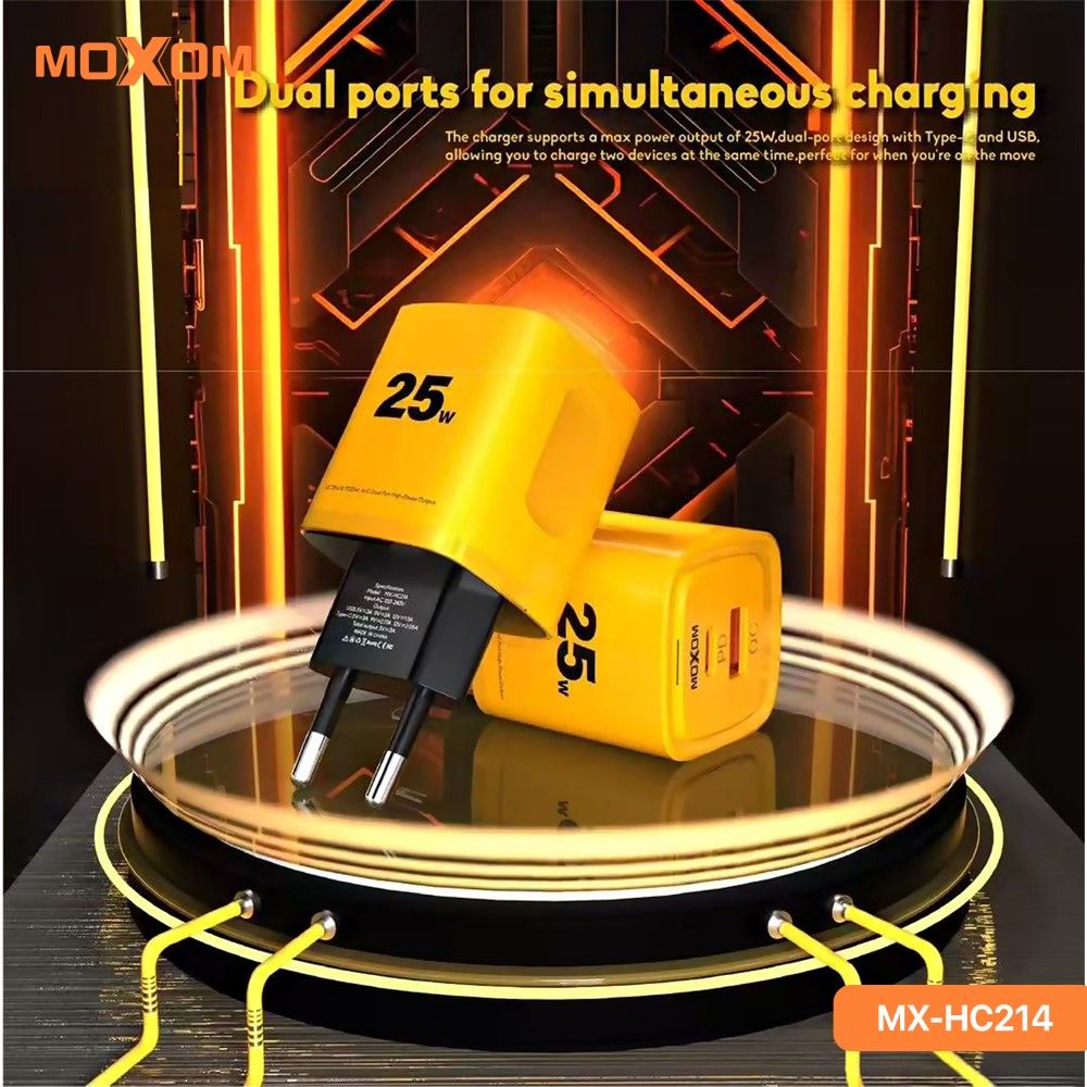 MOXOM MX-HC214 25W PD Charger