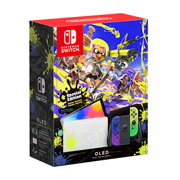 Nintendo Switch Oled Splatoon Edition