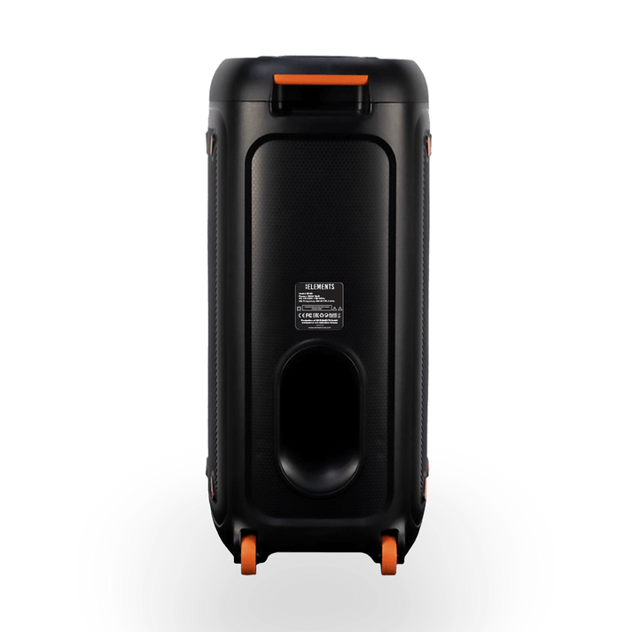Ek818 KB ELEMENTS Karaoke speaker-2 wheels trolley