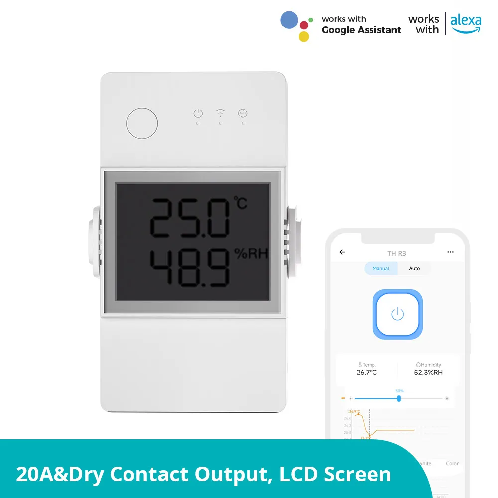 Sonoff Temperature Monitoring Switch