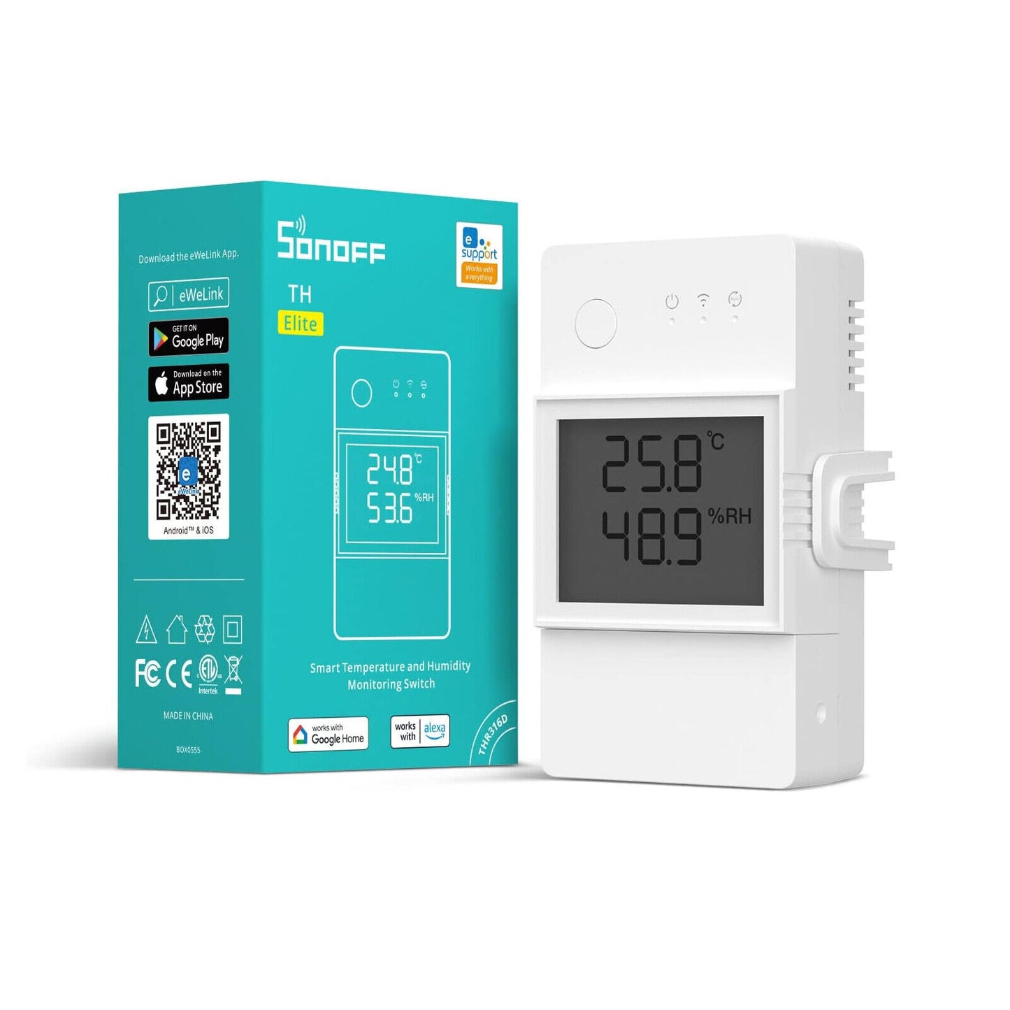 Sonoff Temperature Monitoring Switch