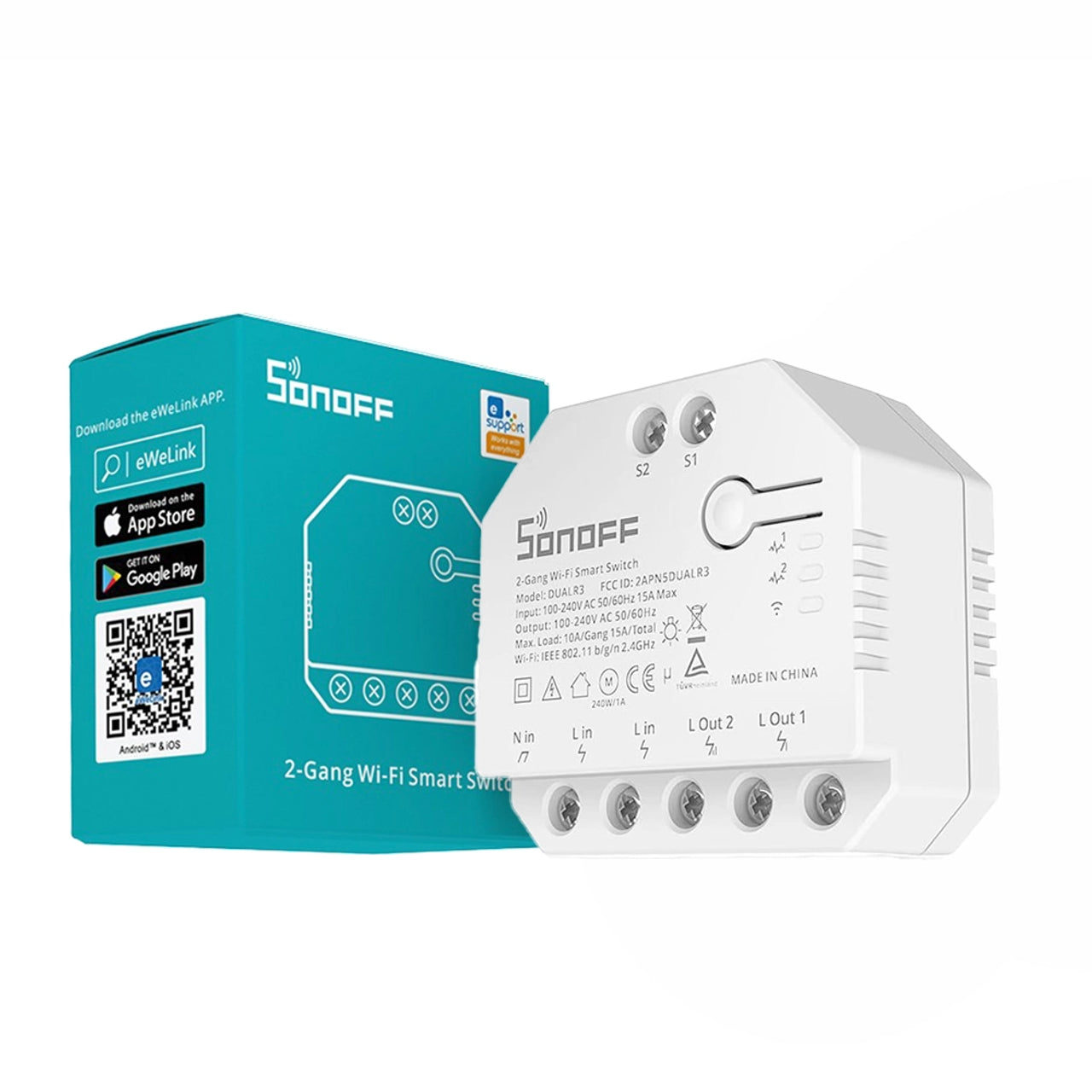 Sonoff DualR3