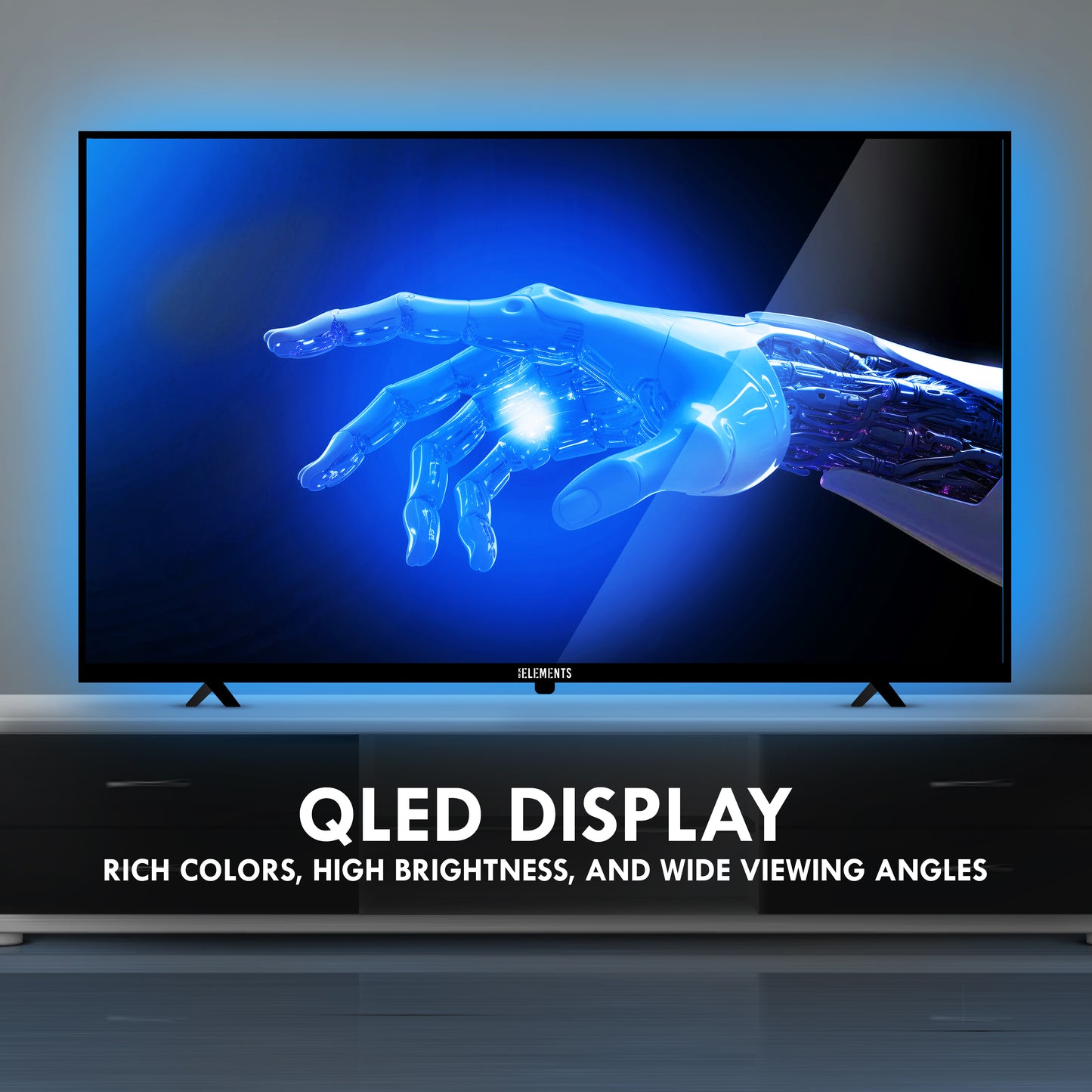 KB ELEMENTS 43" QLED ULTRA HD 4K + HDR - WebOS