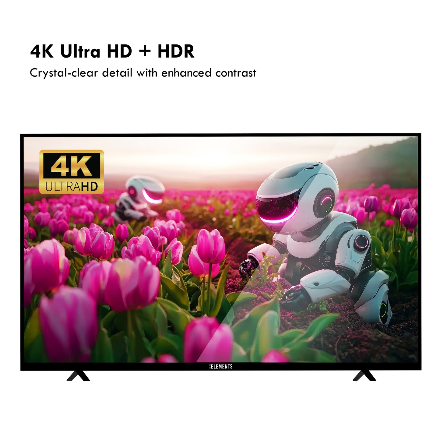 KB ELEMENTS 50" QLED ULTRA HD 4K + HDR webOS