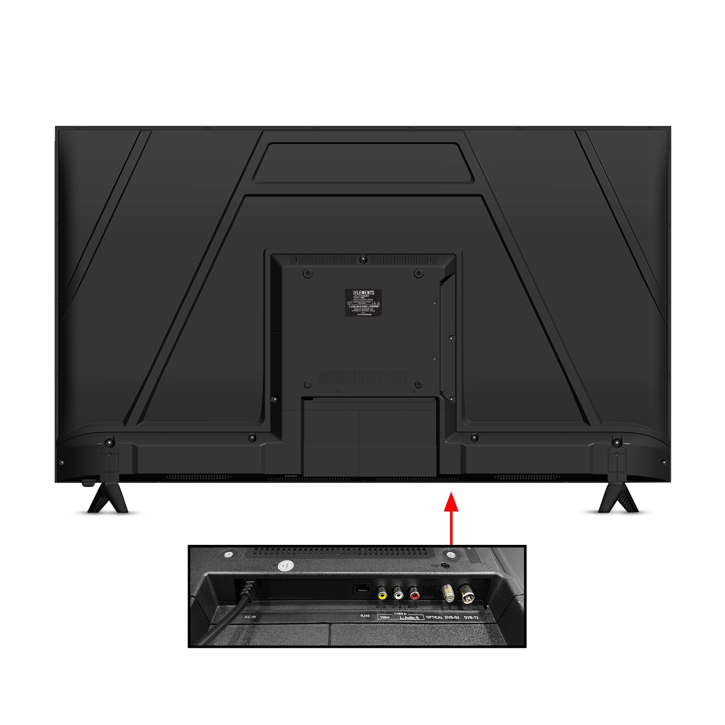 KB ELEMENTS 50" QLED ULTRA HD 4K + HDR webOS