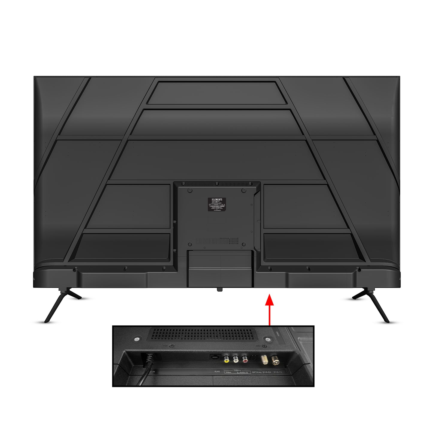 KB ELEMENTS 65" QLED ULTRA HD 4K + HDR - WebOS