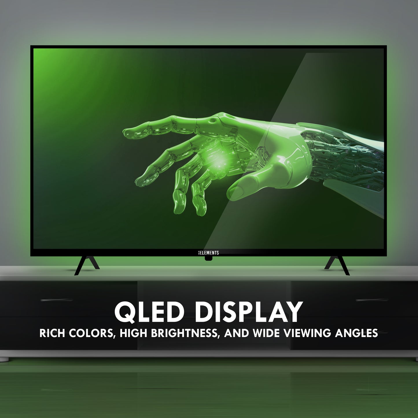 KB ELEMENTS 65" QLED ULTRA HD 4K + HDR - WebOS