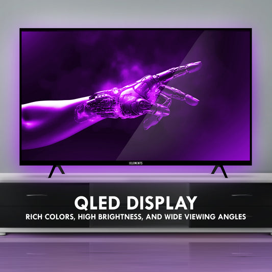 KB ELEMENTS 75" QLED ULTRA HD 4K + HDR WebOS